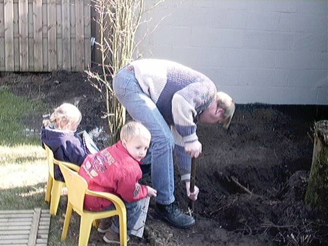 20030319 papa aan het werk!